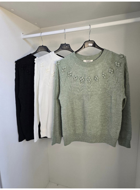 Sweter aplikacje 427